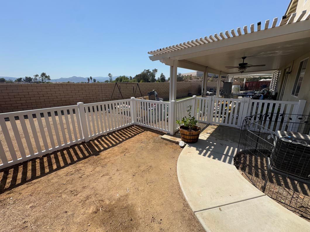 Custom fence build